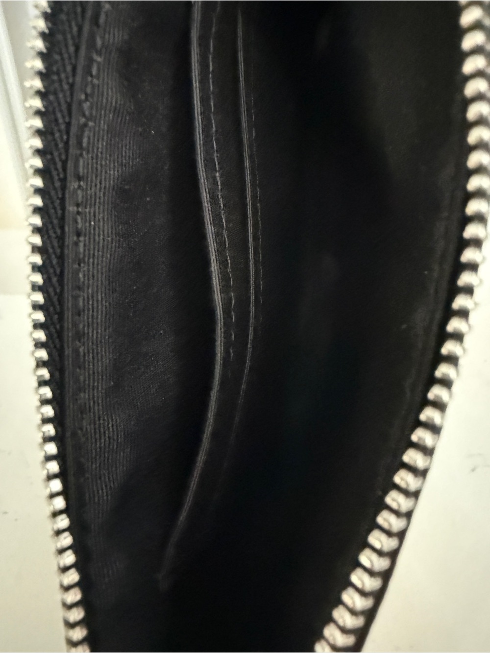 Coach Black Signature Wristlet with Leather Strap in Graphite and Black - Picture 5 of 5